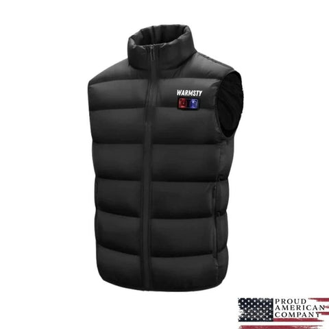 WARMSTY 4.0 Premium Lightweight Unisex Heated Vest + FREE Winter Gloves